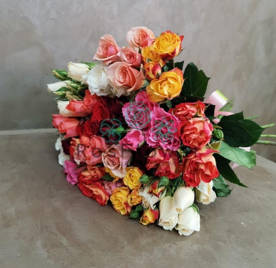 Букет цветов из: Розы в Тотьме