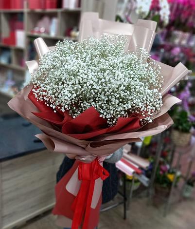 Букет цветов из: Гипсофила в Тотьме