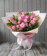 Букет Розовый кустик в Тотьме