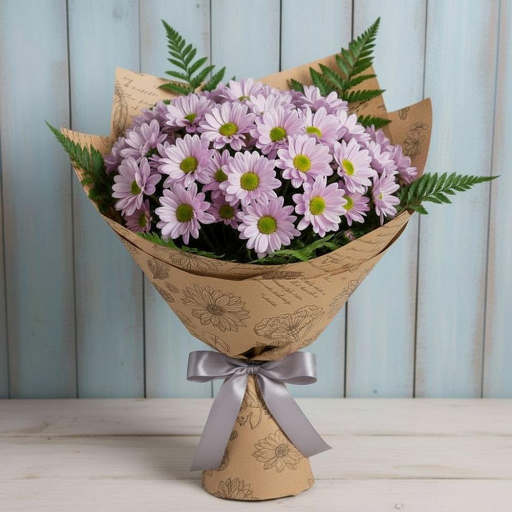 Букет цветов из: Хризантемы в Тотьме