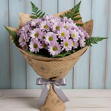 Букет цветов из:  Хризантемы в Тотьме