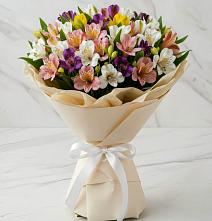 Букет цветов из:  Альстромерии в Тотьме