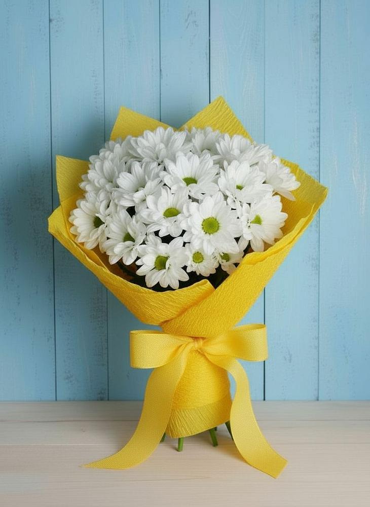 Букет цветов из: Хризантемы в Тотьме