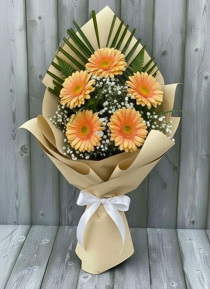 Букет цветов из: Герберы в Тотьме