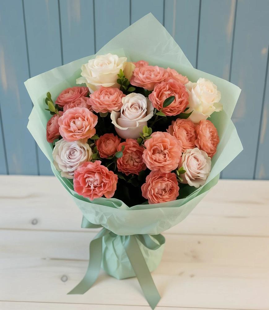 Букет цветов из: Розы в Тотьме