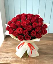 Букет 29 Красных роз в Тотьме