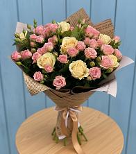 Букет цветов из:  Розы в Тотьме