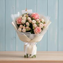 Букет цветов из:  Розы в Тотьме